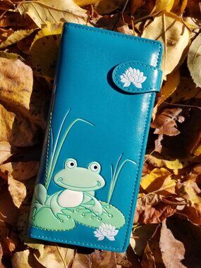 Shagwear "FROG PRINCE LARGE" WALT0744 Wallett. New